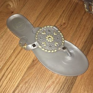 Jack Rogers Jelly flip flops